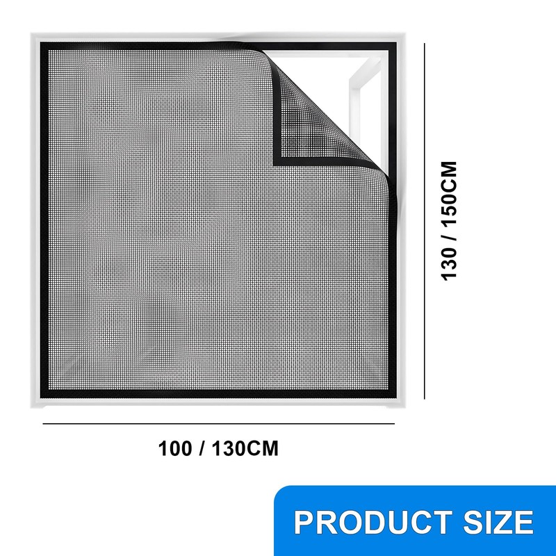 Hsyan Window Fly Screen, Cat Safe, Cat Screen, Window, No