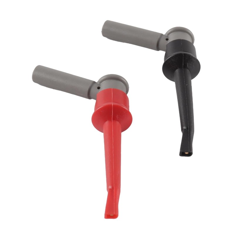 Orivin 2 Pcs Insulated Test, Hook Probes Clip with 4