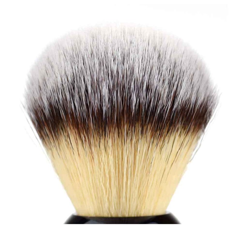 Kent Brushes Extra Large Synthetic Black Shaving Brush - BLK12S