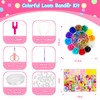 Qcdou 1300 + Loom Bands Set, Craft Beads for Threading,