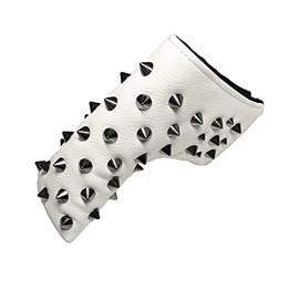 Studded Pin Type Magnetic Putter Cover Available in 4 Colors (White)