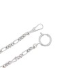Jean Jacot Pocket Watch Chain - Figaro Curb Round -