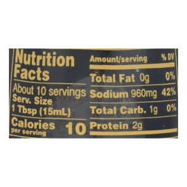Kikkoman Soy Sauce Traditionally Brewed Non GMO - 5 Fl. oz (Pack of 12)