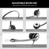 Headset with Microphone for Work, USB Headphones with Mic in-line