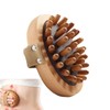 Meridian Pressure Brush,Body Anti Cell-ulite Brush,Shower Bru-sh,Wooden Essential Oil Spa-Air