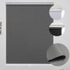 KALYSIE Custom Roller Shades 100% Blackout Blinds for Windows and