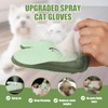 YoPoll Steam Grooming Mitt for Pets – 4-in-1 De-Shedding, Misting,
