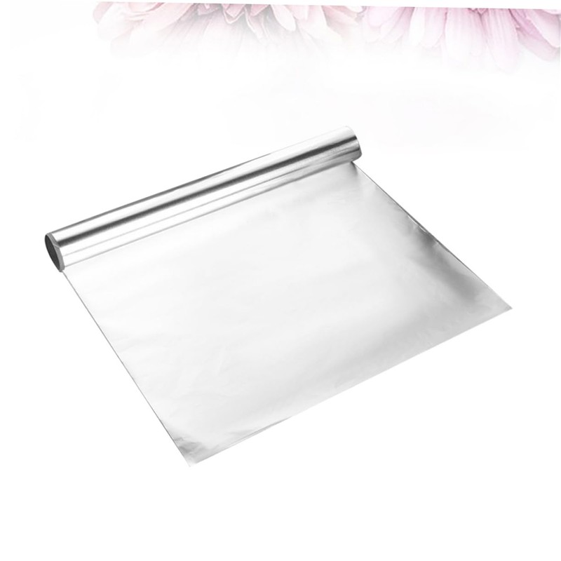 KOMBIUDA 2rolls Heavy Duty BBQ Aluminum Foil Thicker Food-Grade Tin