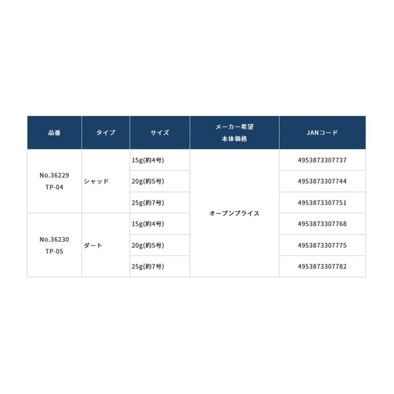 Owner Tenya 36229 TP-04 Wrap Worm Set, Shad, 0.7 oz