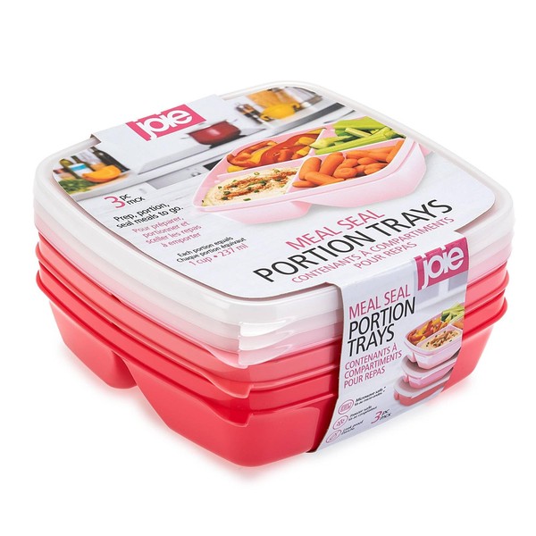 Joie Meal Seal Bento Box 3PC - Pink Mix -