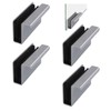 UFURMATE 4Pcs Non Magnetic Latch Clamp Pull Rectangular Glass Finger