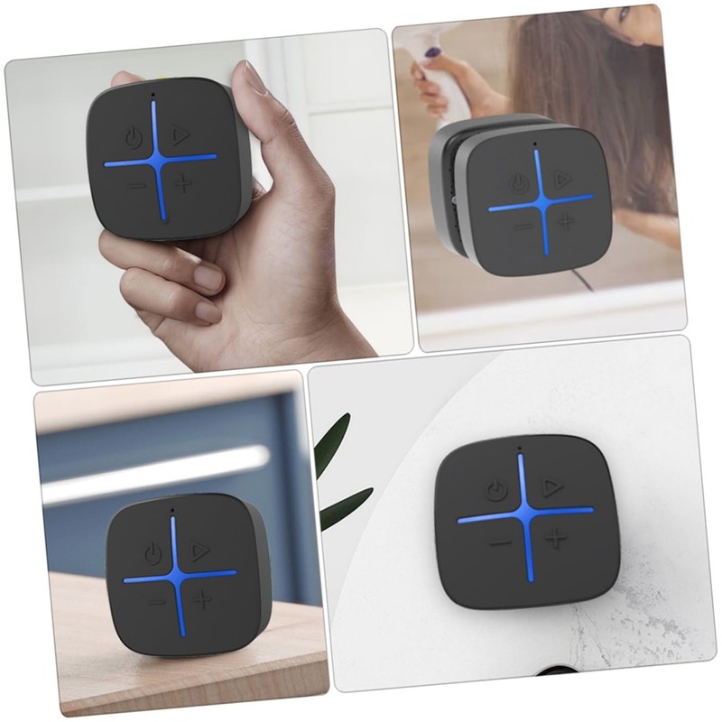TEHAUX Bathroom Mini Sound System Waterproof Wireless Sound Equipment Suction