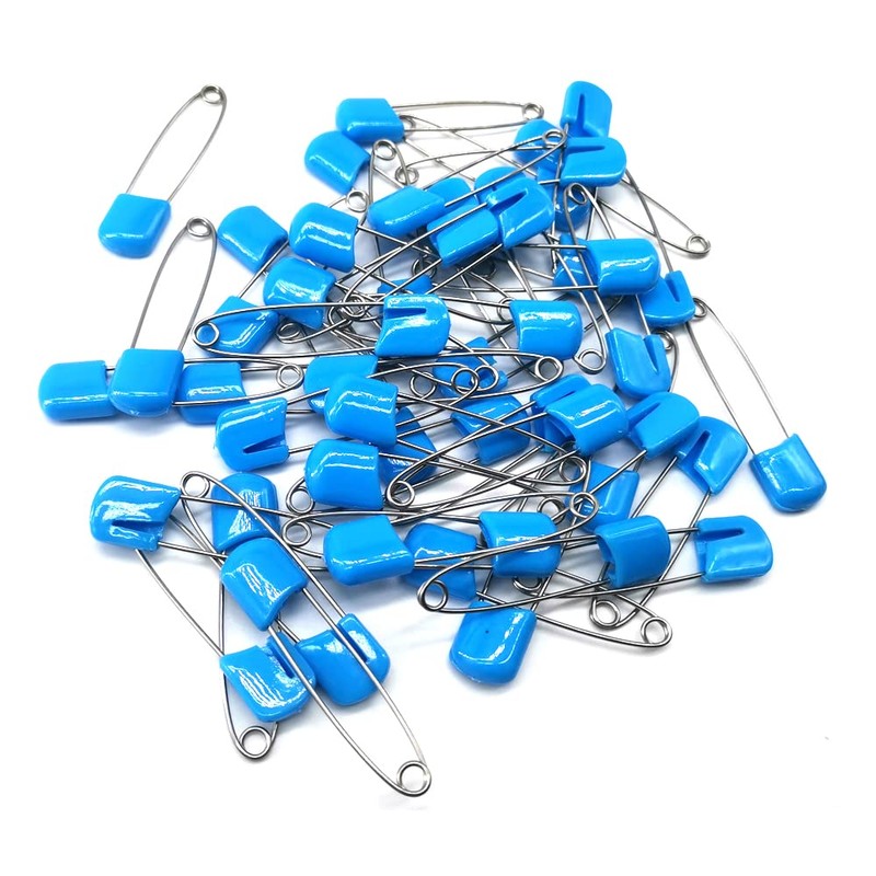 Ruidee Pack of 50 2.2 Inch Nappy Pins Safety Pins