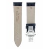 Ewatchparts 19mm Leather Watch Band Strap Compatible With Montblanc Watch