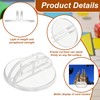 PATIKIL 0.98" Plastic Card Stands, 30 Pieces Place Card Holder