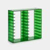 Acrylic Cassette Tape Storage Rack for 20 Cassettes - Color: