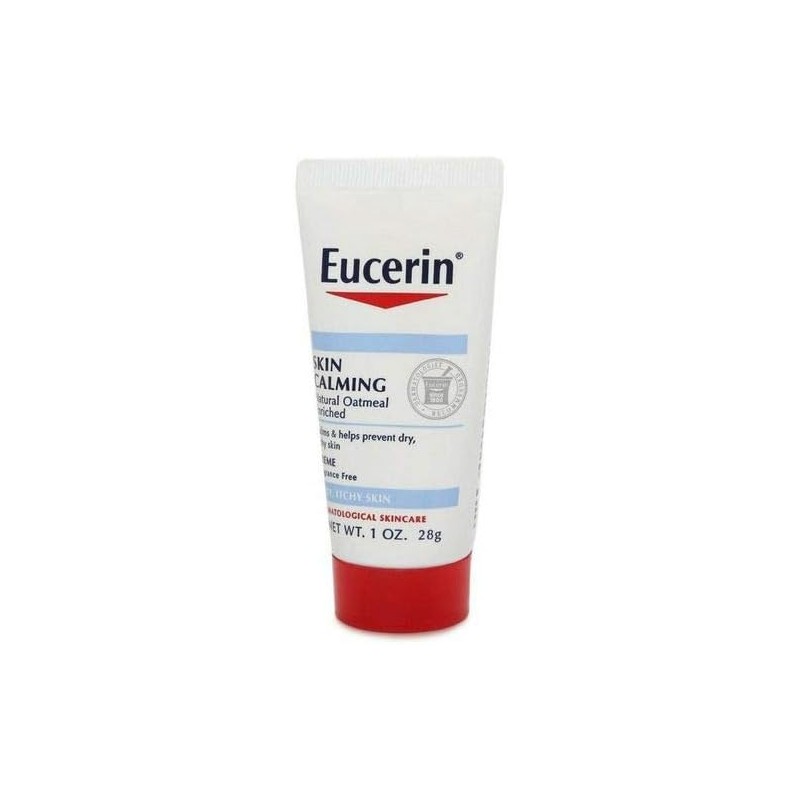 Eucerin Body Creme, Calming, 8 oz