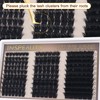 Wispy Lash Clusters 10-14mm D Curly Volume Mink Short Lashes