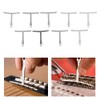 9 Pcs Understring Radius Gauge Guitar String Height Gauge Saddle