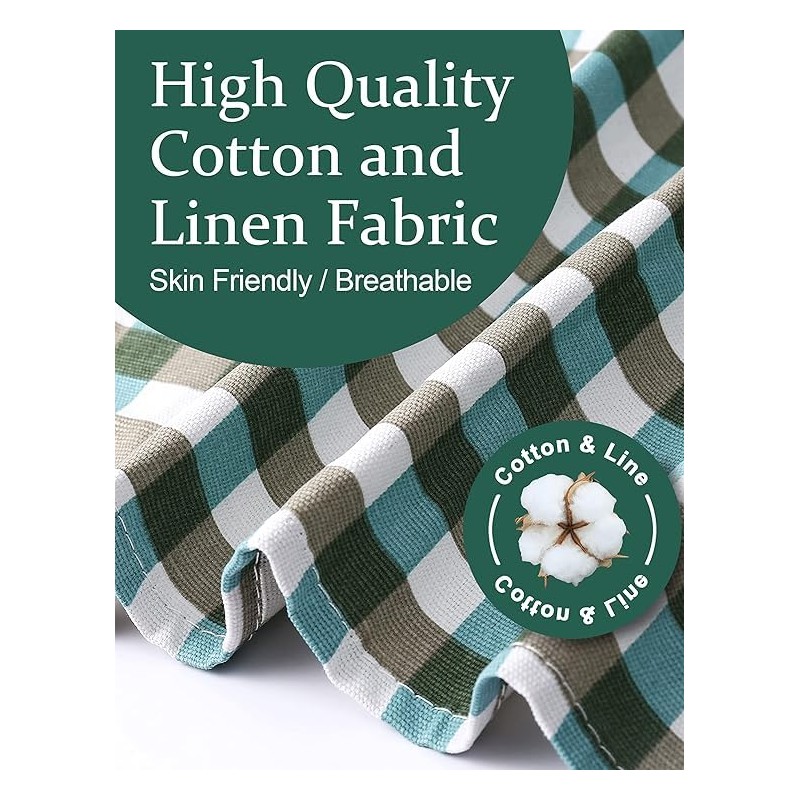 APRONNER Cozy Adjustable Cross Back Aprons for Women with Pockets