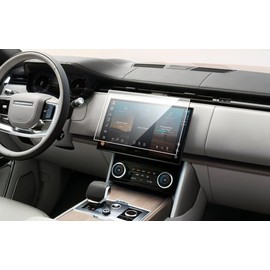 SATIS Screen Protector Compatible with 2023 2024 Land Rover Range Rover Center Touch Screen,Anti Scratch,Shock-Resistant, Navigation Protection Accessories Premium Tempered Glass, CLEAR