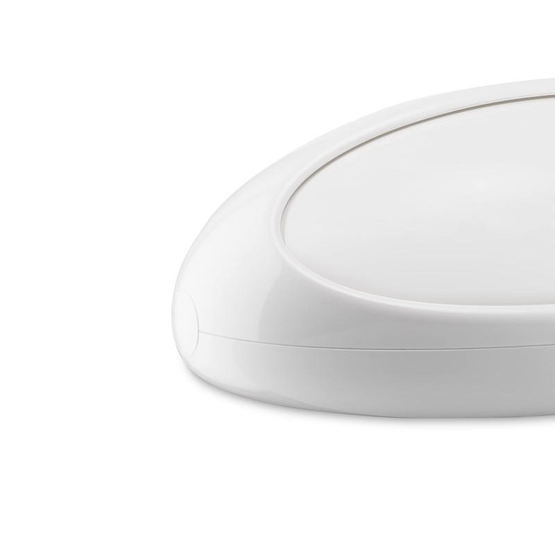 Alessi ASG22 W "Gnam" Bread Bin, White