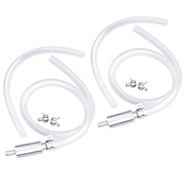 Brake Bleeder Hose One Way Check Valve, Tasutterr Brake Bleeder, One Way Check Valve Tube Bleeding Tool Kit for Hydraulic System Bleeding, One Man Hydraulic Motive Brakes Nozzle Clamps
