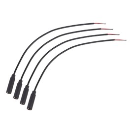 CIYODO 10pcs Female Plug to Bare Wire Mono Audio Cable for Headphones Headsets and Microphones for Repairing Worn-Out Speaker Connections