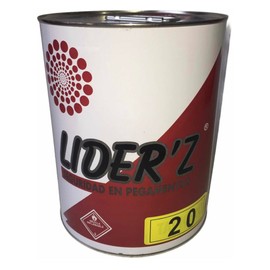 Pegamento De Contacto Liderz Mod Z20 Color Amarillo 4 Litros