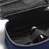 Leatherology Navy Blue Leatherology Small Travel Organizer - Zipped mesh