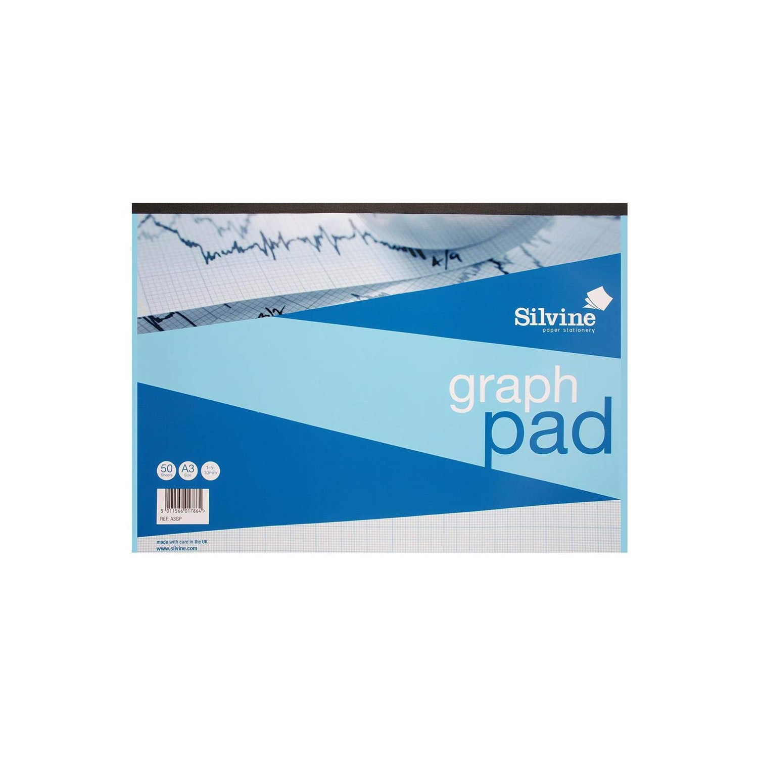 A3 Graph Pad, 50 Sheets, Product Range Professional Graph Pad, Writing ...
