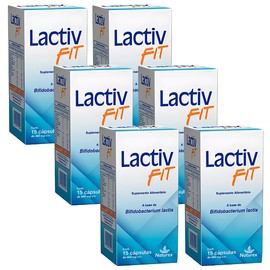 Lactiv Fit suplemento alimenticio 15 capsulas de 47mg c/u | 6 pack - 6 pack - Top Quality