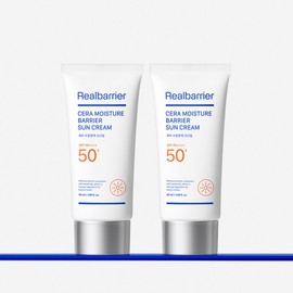 Real Barrier Cera Moisture Barrier Sun Cream SPF 50+ PA++++ 50ml, 2 units / 리얼베리어 세라 수분장벽 선크림 SPF 50+ PA++++ 50ml, 2개