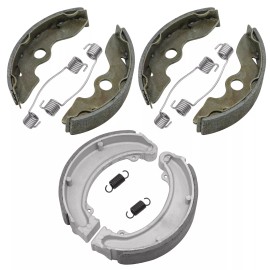 Caltric Front & Rear Brake Shoes for Honda TRX300 Fourtrax 300 1988-2000 (Only 2X4)