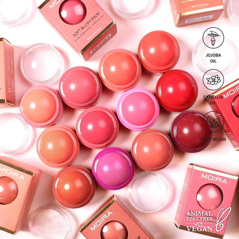 Moira Rubor Soft Blush Balm (005, Oh, my!)
