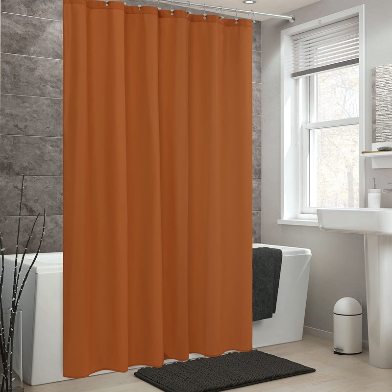 ALYVIA SPRING Stall Fabric Shower Curtain Liner Waterproof - Soft
