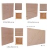 Nill Fabric Panel Board White, Square, Made in Japan, L
