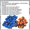 SecosAutoparts 38PCS Fender Flare Retainer Clips 75397-35010 75495-35010 Fit for