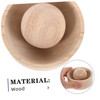 BESPORTBLE Wooden Dumpling Maker Mold with Manual Dough Press for