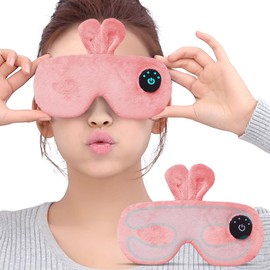Hot Eye Mask, USB, Cute, Steam, Electric Heating Type, Temperature Control, Timer Setting, Light Shade, Lightweight, Travel, Good Sleep Goods, Father's Day, Lover, Mother's Day, Birthday Gift, Gift