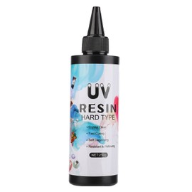 UV Resin Handworked DIY Transparent Color Anti Yellowing Fast Curing Clear UV Glue Adhesive for Craft Decorations 250g