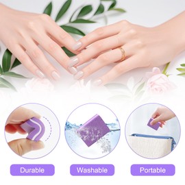 Pack of 50 Buffer for Nails, Nail Buffer Blocks, Sanding Blocks, Polishing Blocks, Double-Sided Sponge, Nail File, Manicure Buffer for Gel Nails and Acrylic Nails, Nail Polishing Block Tool