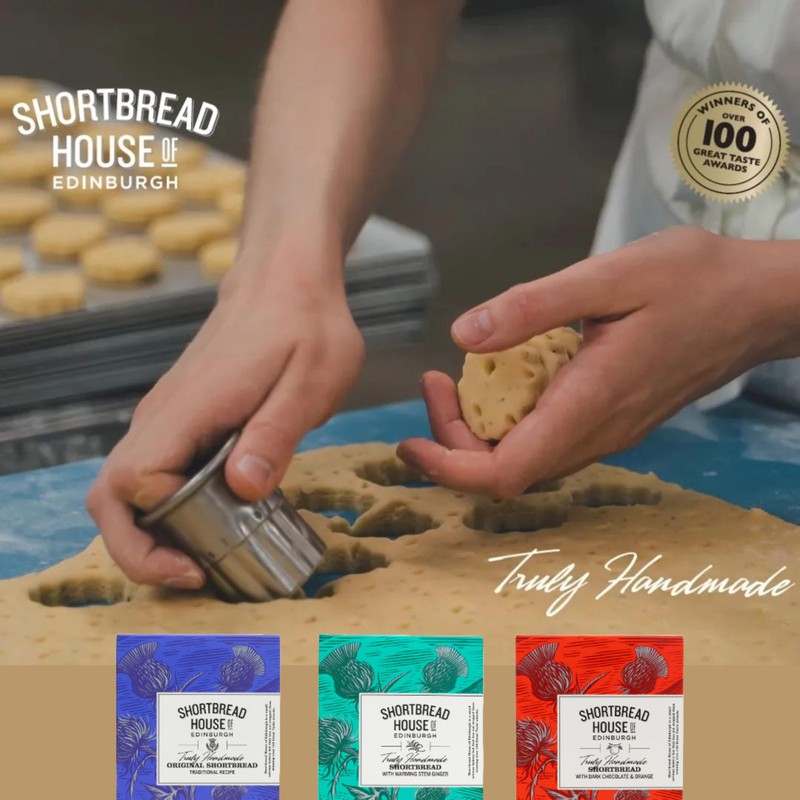 Shortbread House of Edinburgh Truly Handmade Shortbread Fingers, 17.6oz Selection