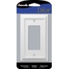 AMERELLE Deerfield 1 Gang Rocker Composite Wall Plate - White