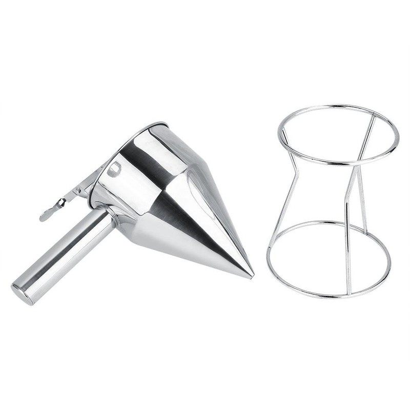 Piston Funnel, 800ml Wax Funnel Dispenser Piston Fondant Funnel for