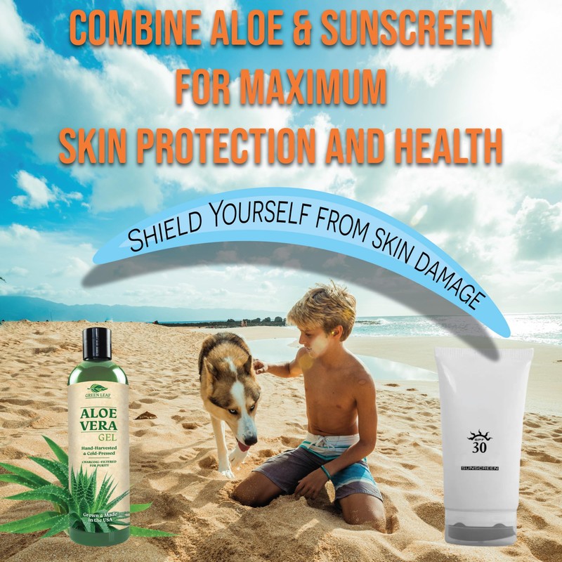 Aloe Vera Gel for Skin Care | Farm Harvested Freshly