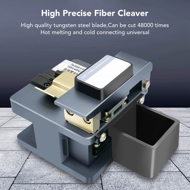 Optical Fiber Cleaver High Precise Accurate Fiber Cutting Machine Automatic