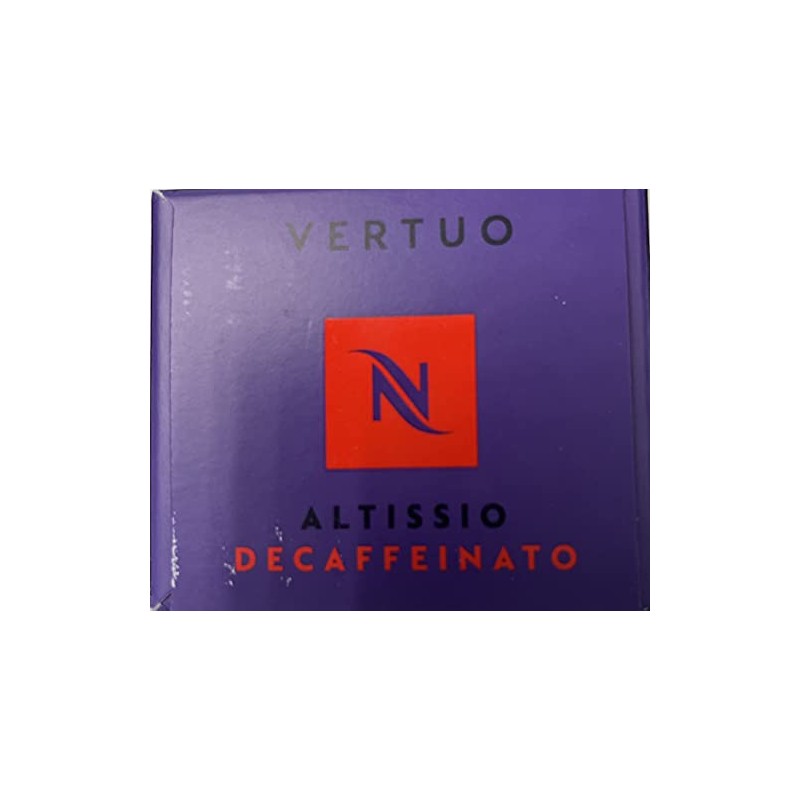 Nespresso Vertuo Line Coffee Capsules Altissio Decaffeinato flavour 10 Pods