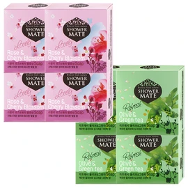 Aekyung Shower Mate Soap 100gx4, choose 2 types, Refresh Olive 100gx4 / 애경 샤워메이트 비누 100gx4개 2종 택1, 리프레시 올리브 100gx4개