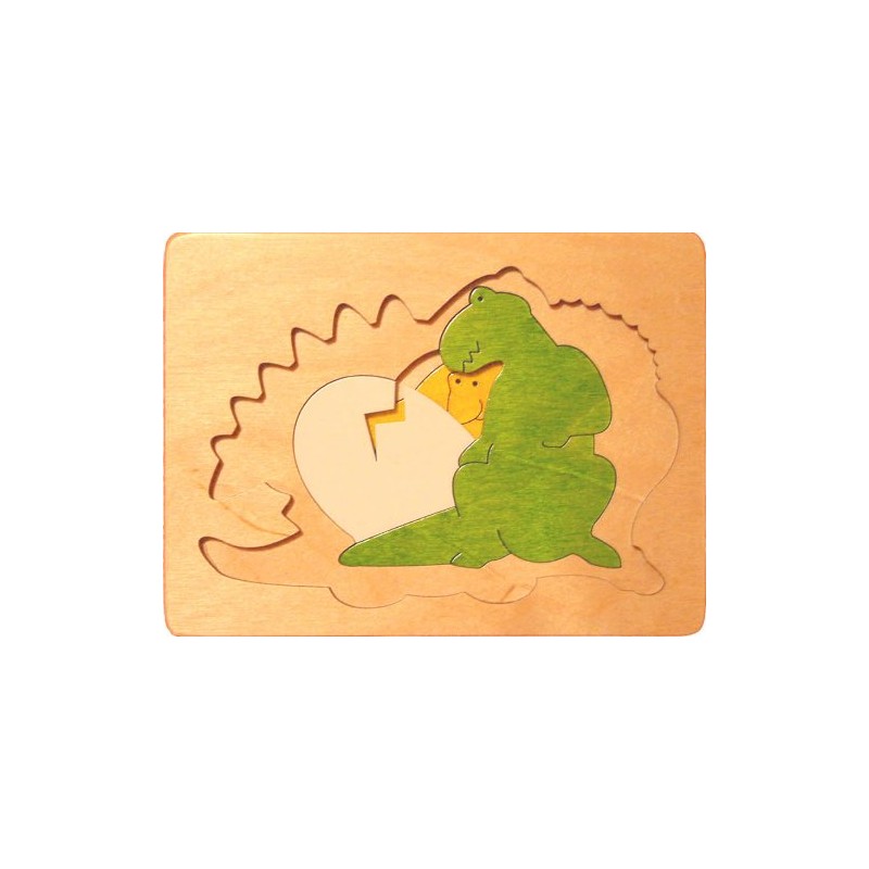 George Luck Dinosaur Triple Puzzle